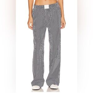 LIONESS Cobain Pants in Onyx Stripe (M) *NEVER WORN